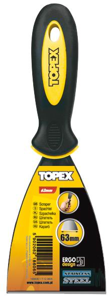 Szpachle malarskie TOP TOOLS 3szt.