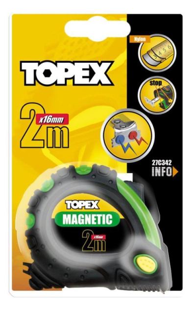 Miara stalowa TOPEX 10m 