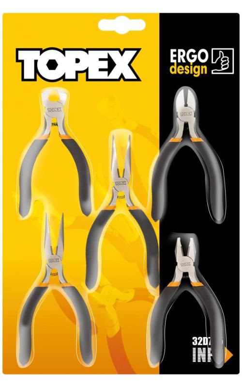 Szczypce precyzyjne TOPEX -5szt Szczypce precyzyjne TOPEX -5szt