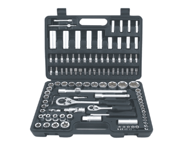 Komplet kluczy nasadowych 108 sztuk Beast