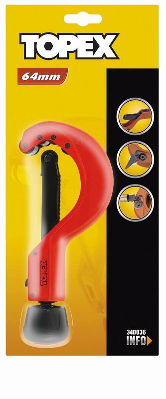 Obcinak do rur TOPEX do 63 mm Obcinak do rur TOPEX do 63 mm
