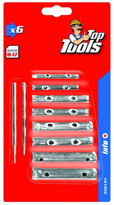 Klucze rurowe TOP TOOLS 10szt.