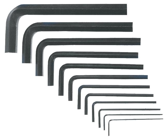 Komplet kluczy sześciokątnych TOP TOOLS 10szt.