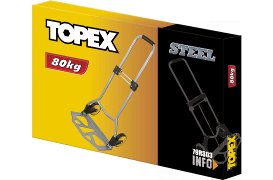 Wózek transportowy TOPEX 80kg