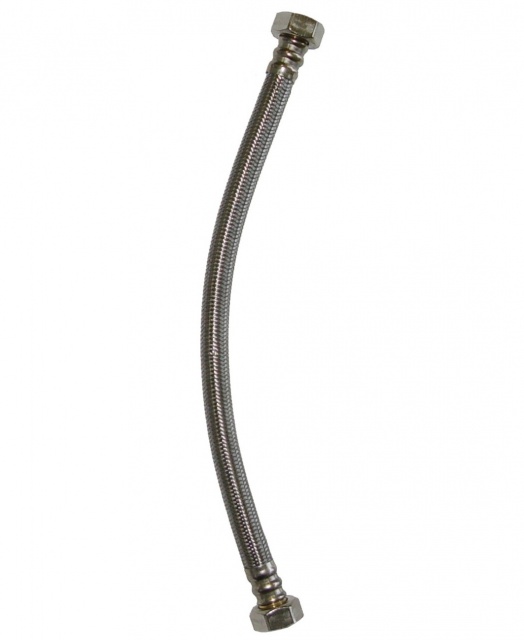  Wężyk w oplocie ze stali nierdzewnej 1/2"Wx1/2"W INVENA