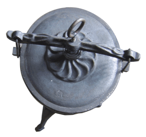 Kociołek żeliwny 8L