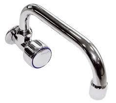 Kran czerpalny ścienny, wylewka U INVENA