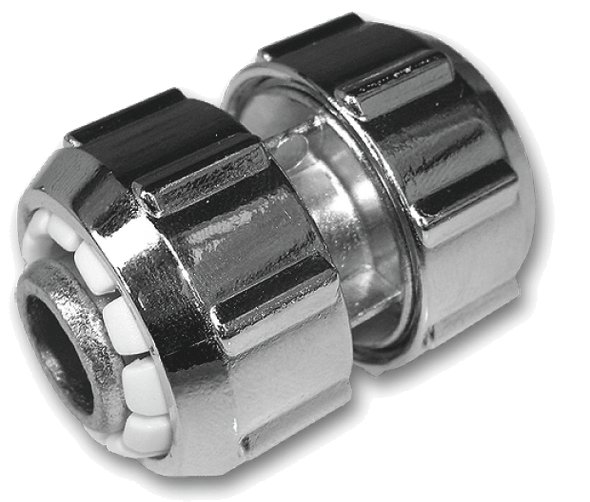 Reparator do węża 3/4"- 3/4" chrom