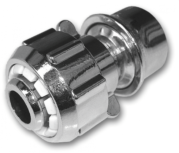 Szybkozłączka 3/4" chrom - STOP