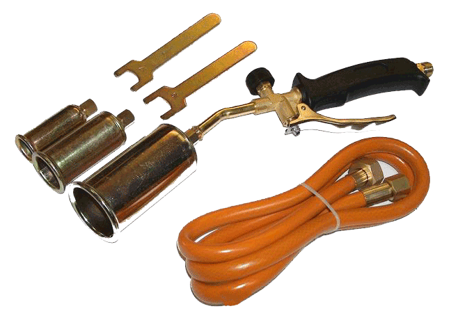 Palink gazowy do opalania MAR-POL - trzy dysze 