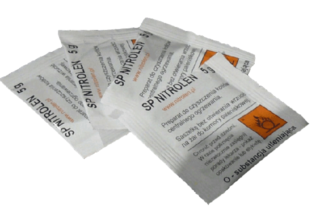 Nitrolen do spalania sadzy