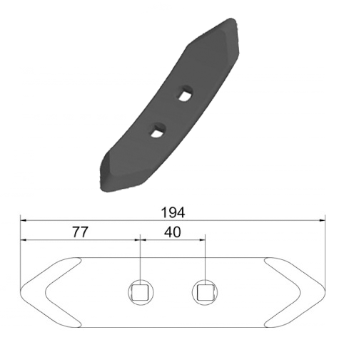 Redliczka zęba kultywatora