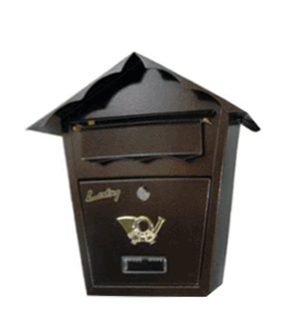 Skrzynka na listy DOMEK mały bez tuby B6