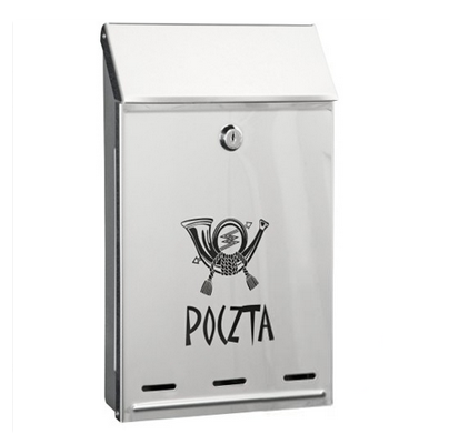 Skrzynka na listy nierdzewna A4