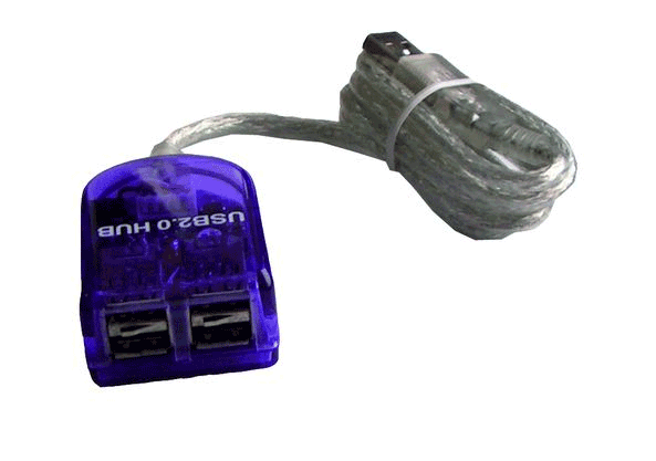 HUB USB 2.0 4 portowy