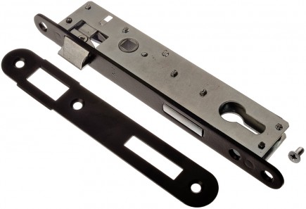 Zamek wpuszczany wąski JANIA zapadka