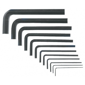 Klucze sześciokątne TOP TOOLS komplet 10szt.