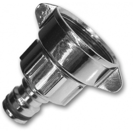 Przyłącze na kran 3/4" z redukcją 1" chrom