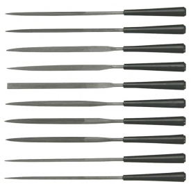 Pilniki do metalu TOPEX zestaw 10szt.