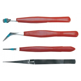 Pincety z izolacją TOP TOOLS 4szt.