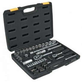 Klucze nasadowe 1/4" 1/2" TOPEX komplet 72szt.
