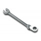Klucz płasko-oczkowy łamany z grzechotką COVAL- rozmiary