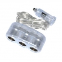 Rozgałęziacz zapalniczki- 3 gniazda