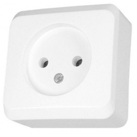 Gniazdo natynkowe bez uziemienia PRIMA gwn120p
