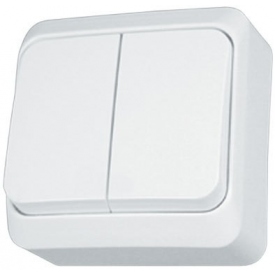 Przełącznik natynkowy PRIMA dwubiegunowy wnt500p