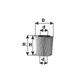 Wkład filtr oleju WO15-40x