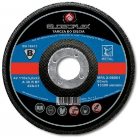 Tarcza do cięcia metalu Globoflex 180mm wypukła
