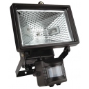 Oprawa halogenowa z czujnikiem ruchu TOPEX czarna 500W