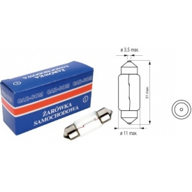 Żar&oacute;wka SV 8,5 10x31 - 12V-5W