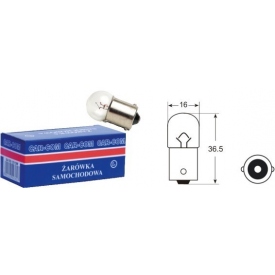 Żar&oacute;wka BA 15s - 12V-5W