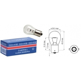 Żar&oacute;wka BA 15s- 12V-21W