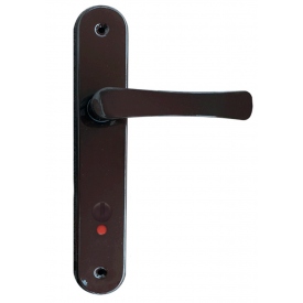 Klamka drzwiowa brązowa WC