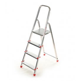 Drabina aluminiowa jednostronna 4 stopniowa
