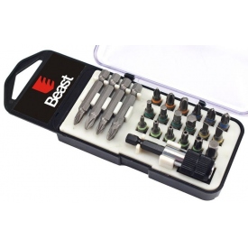 Końc&oacute;wki wkrętakowe bity +adapter S2