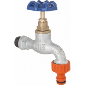 Kran ogrodowy żeliwny INVENA 1/2" 3/4"