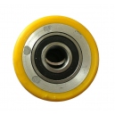 Rolka do w&oacute;zka paletowego- aluminiowo-poliuretanowa