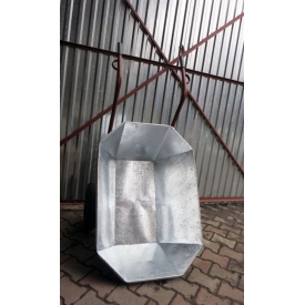 Taczka ogrodnicza 200l ocynkowana