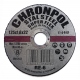 Tarcza do cięcia metalu Chronpol 125x1,6mm płaska