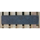 Płyta żeliwna kuchenna gont 63x16cm