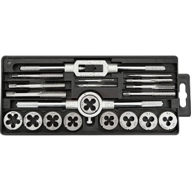 Narzynki i gwintowniki TOPEX- zestaw 20szt