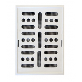 Kratka wentylacyjna 140x210mm biała