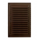 Kratka wentylacyjna 140x210mm brąz plastik