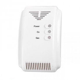 Detektor czadu i gazu sieciowy 2w1