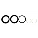 Uszczelki do umywalki - komplet