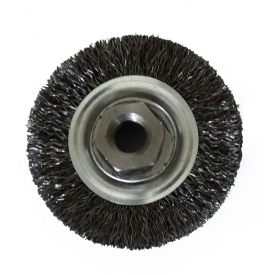 Szczotka tarczowa z gwintem- rozmiary