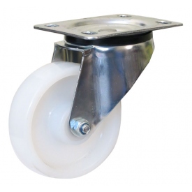 Koło z tworzywa w obudowie skrętnej 80mm